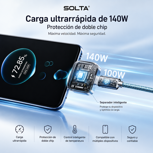 SOLTA™ — Cargador Inteligente
