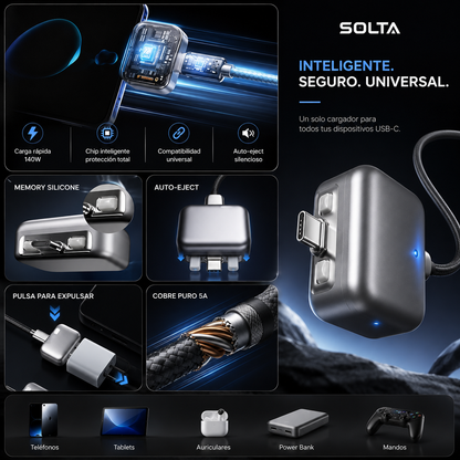SOLTA™ — Cargador Inteligente